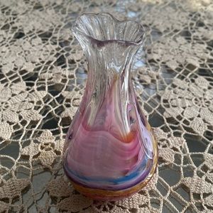 West Virginia Glass Dimensions Vase